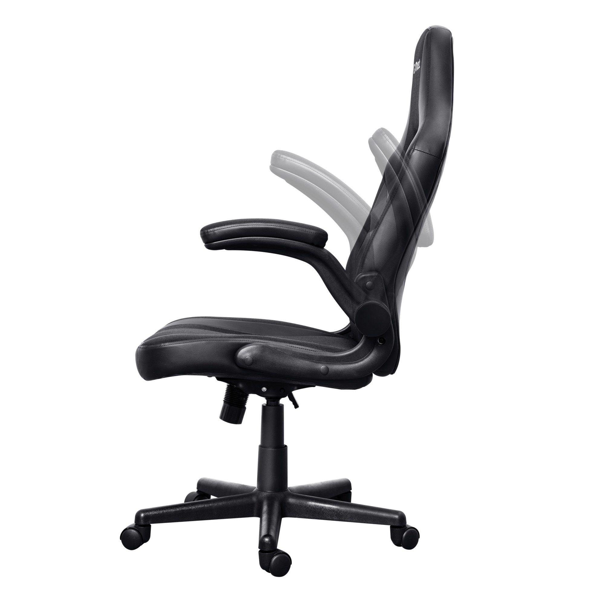 Cadeira Gaming TRUST GXT 703 RIYE (140 kg - 12 cm - Tecido, Couro, Poliuretano - Preto), miniatura 4