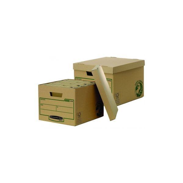 Contentor de Ficheiro FELLOWES Earth Series Natura 4470601 (Papel - Castanho) — miniatura 2