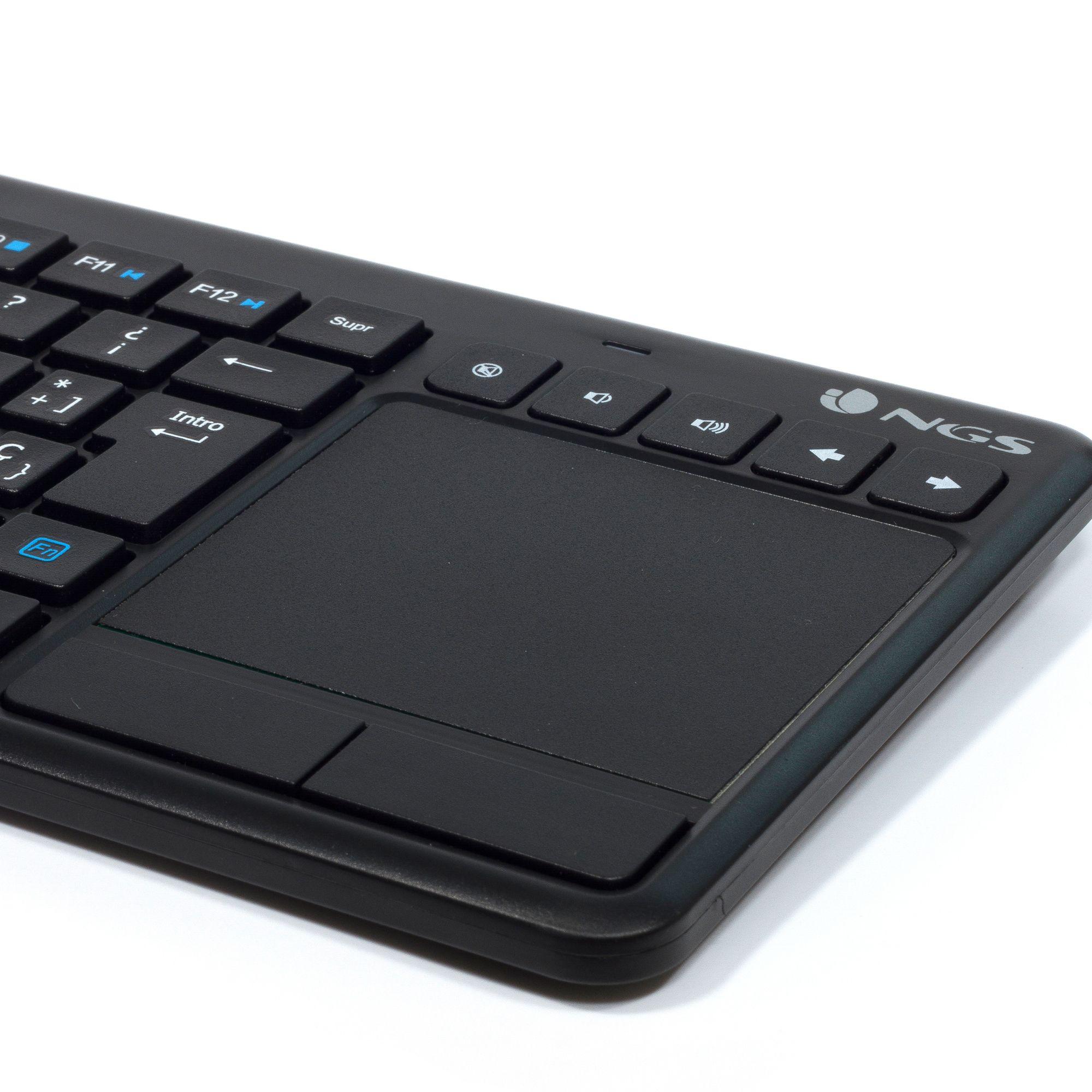 Teclado NGS TV Warrior (Espanhol - Tamanho completo - RF Wireless - Preto), miniatura 3