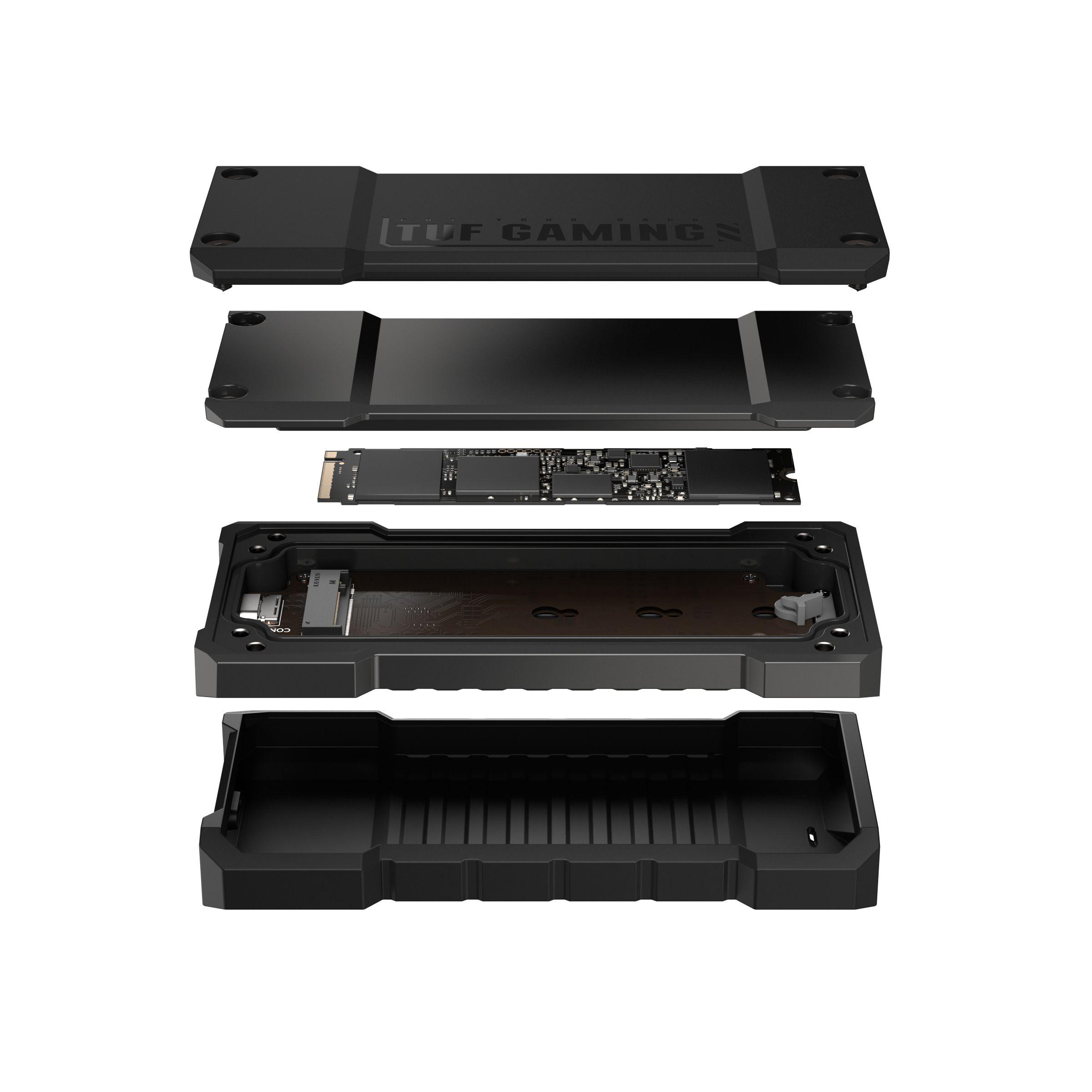 Caixa Externa SSD ASUS TUF Gaming A2 (4 TB - M.2 - PCI Express, SATA NVMe - Preto) — miniatura 12