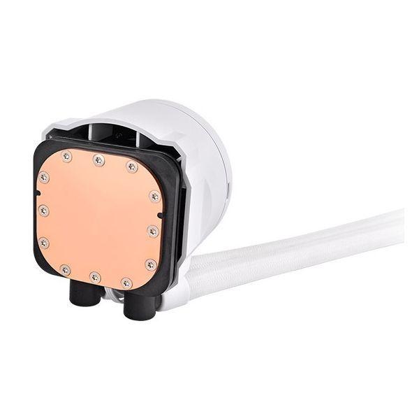 Sistema de Refrigeração Líquida AIO THERMALTAKE TH280 V2 Ultra EX ARGB Sync Snow Edition (14 cm - 2000 RPM - Multicolor - Branco) — miniatura 5