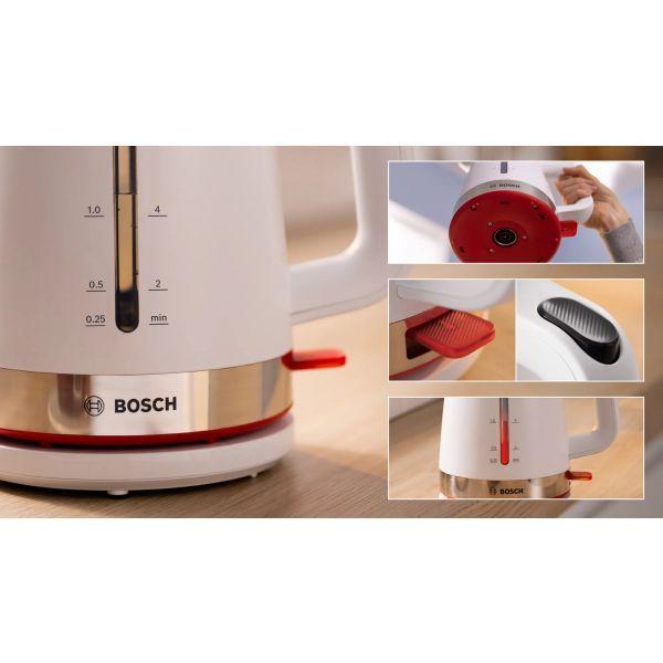Jarro Elétrico BOSCH TWK4M221 MyMoment (2400 W - 1,7 L - Plástico - Branco), miniatura 5