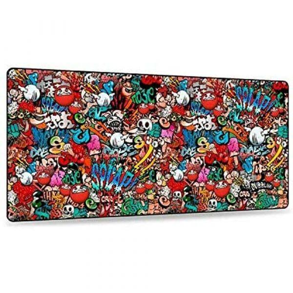 Tapete de Rato Gaming SUBBLIM Graffiti XL (Médio - Neopreno, Borracha - 3 mm - Multicor), miniatura 2