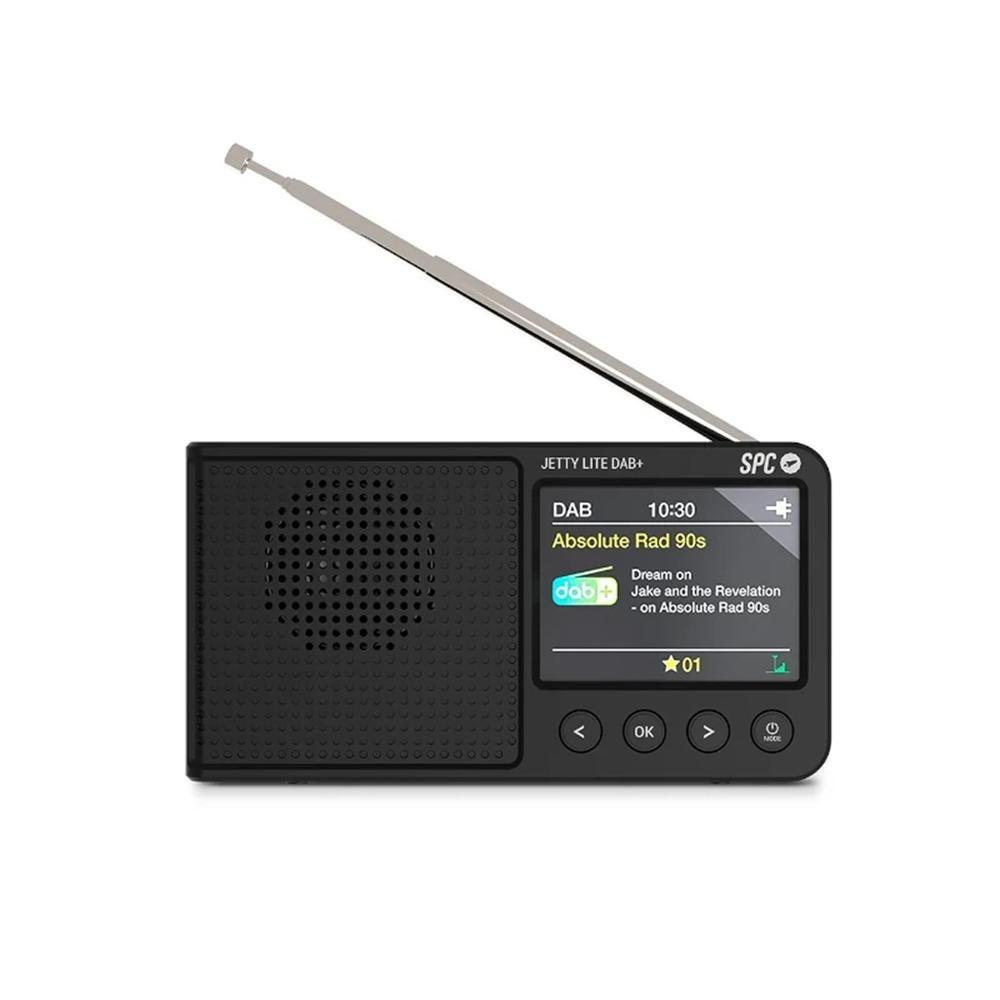 Rádio Portátil SPC Jetty Lite (Bluetooth - Preto)