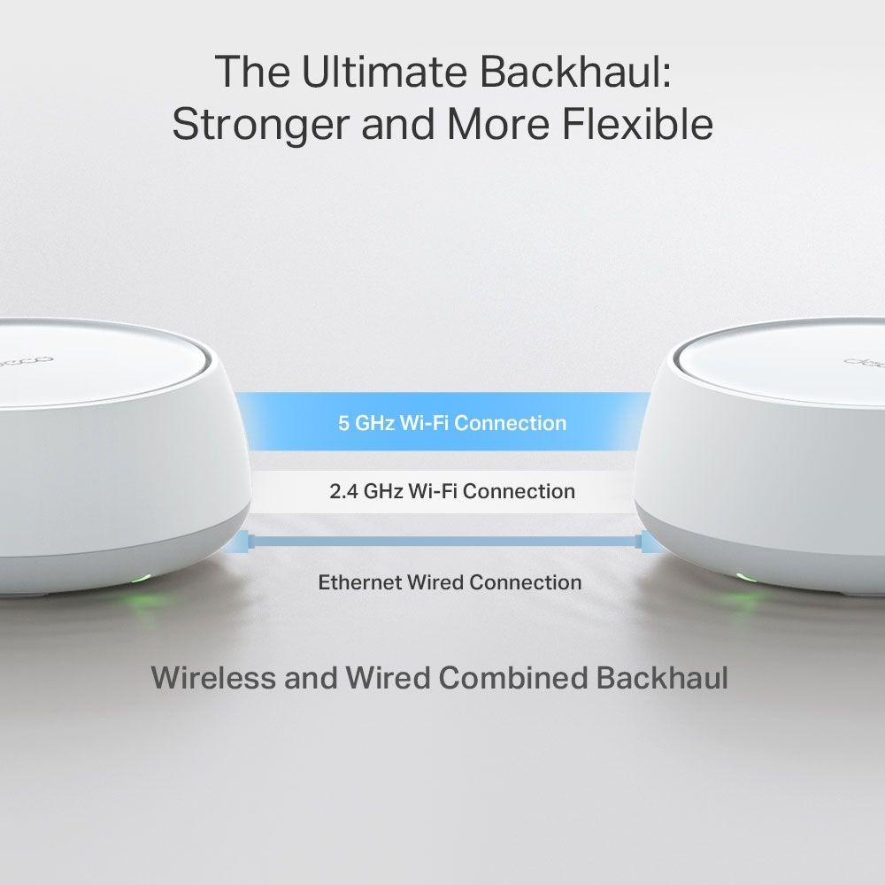 Sistema Wi-Fi Mesh TP-LINK Deco BE25 (Wi-Fi 7 - 2882 Mbit/s - Banda dupla - Branco) — miniatura 6