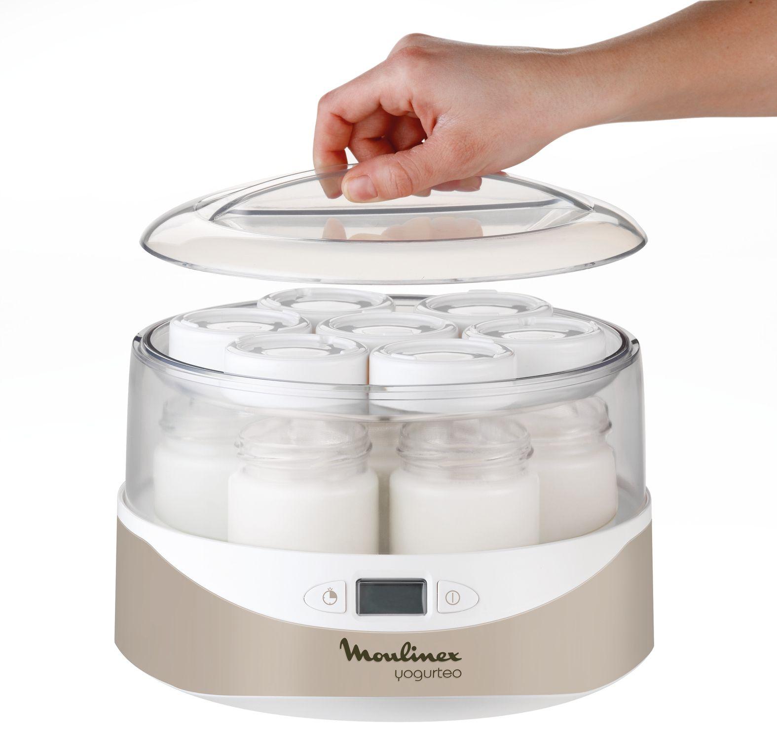 Iogurteira MOULINEX YG231E32 (Altura 19 cm - Prateado), miniatura 3