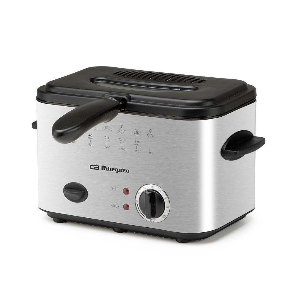 Fritadeira ORBEGOZO FDR13 (1200 W - Inox)