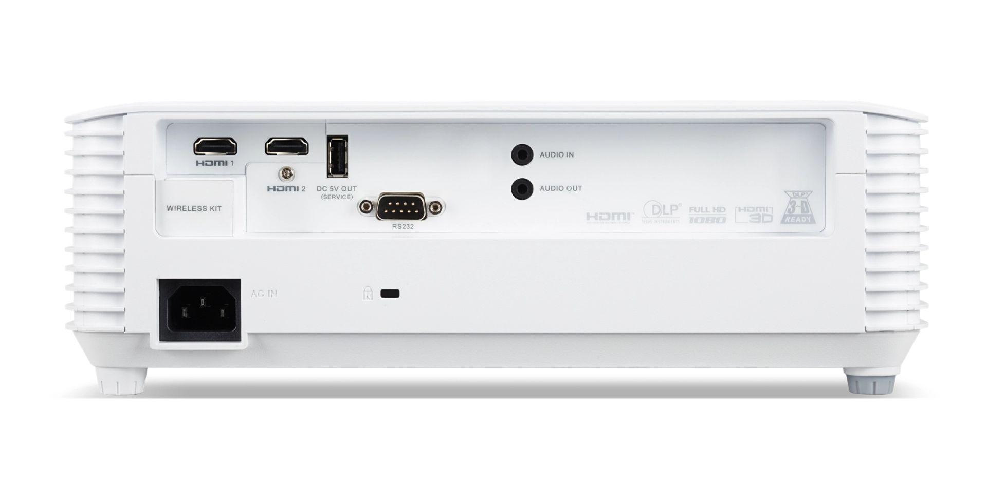 Projetor ACER H6546Ki (1080p - 300 polegadas - 5200 ANSI lumens - Branco) — miniatura 3