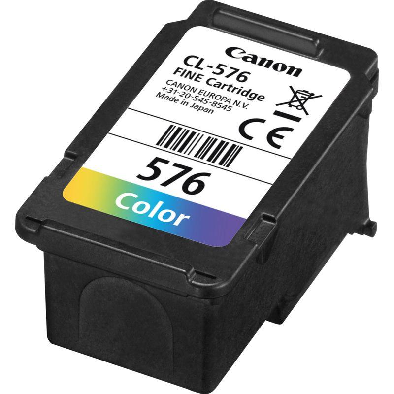 Tinteiro CANON CL-576 (100 páginas - Tricolor)