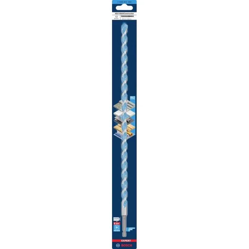 Broca Multiusos BOSCH EXPERT HEX-9 MultiConstruction (Ø 12 mm - Comprimento útil 350 mm), miniatura 3