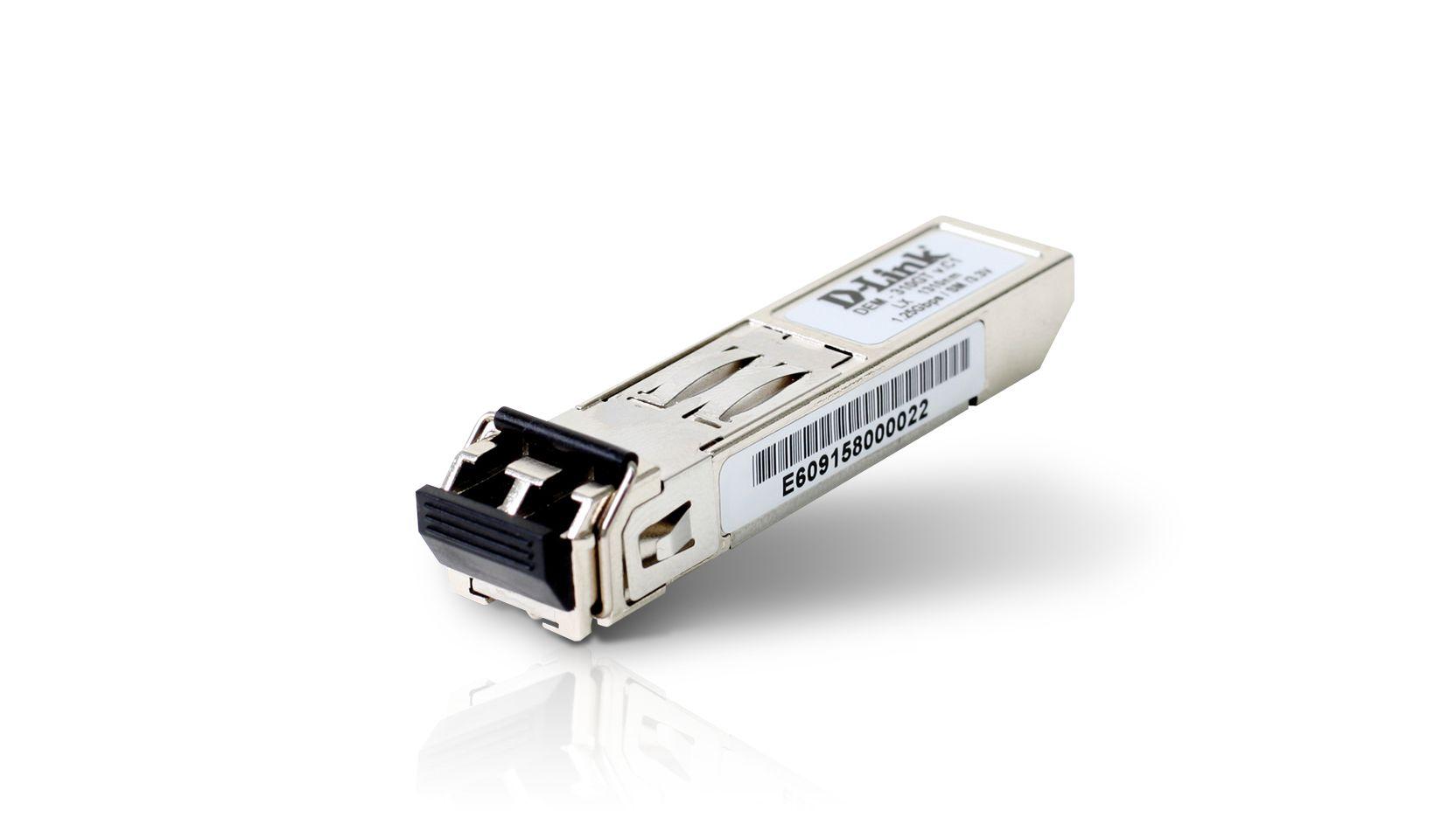 Módulo Transcetor D-LINK DEM-310GT (Gigabit Ethernet - 1250 Mbit/s - Metálico)