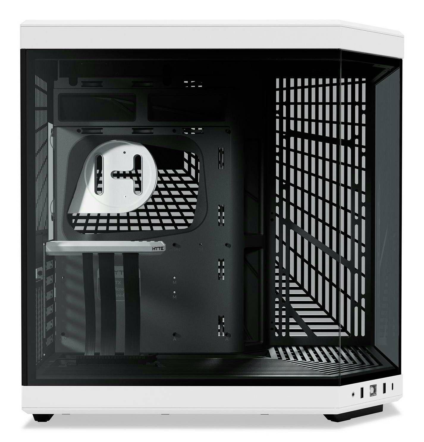 Caixa de Computador HYTE Y70 (ATX, E-ATX, ITX, Micro ATX - ATX até 235 mm - Midi Tower - Preto/Branco) — miniatura 2