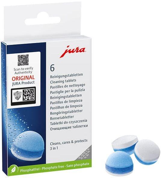 Pastilhas de Limpeza para Máquinas de Café JURA 24225 (6 unidades - 3 fases), miniatura 2