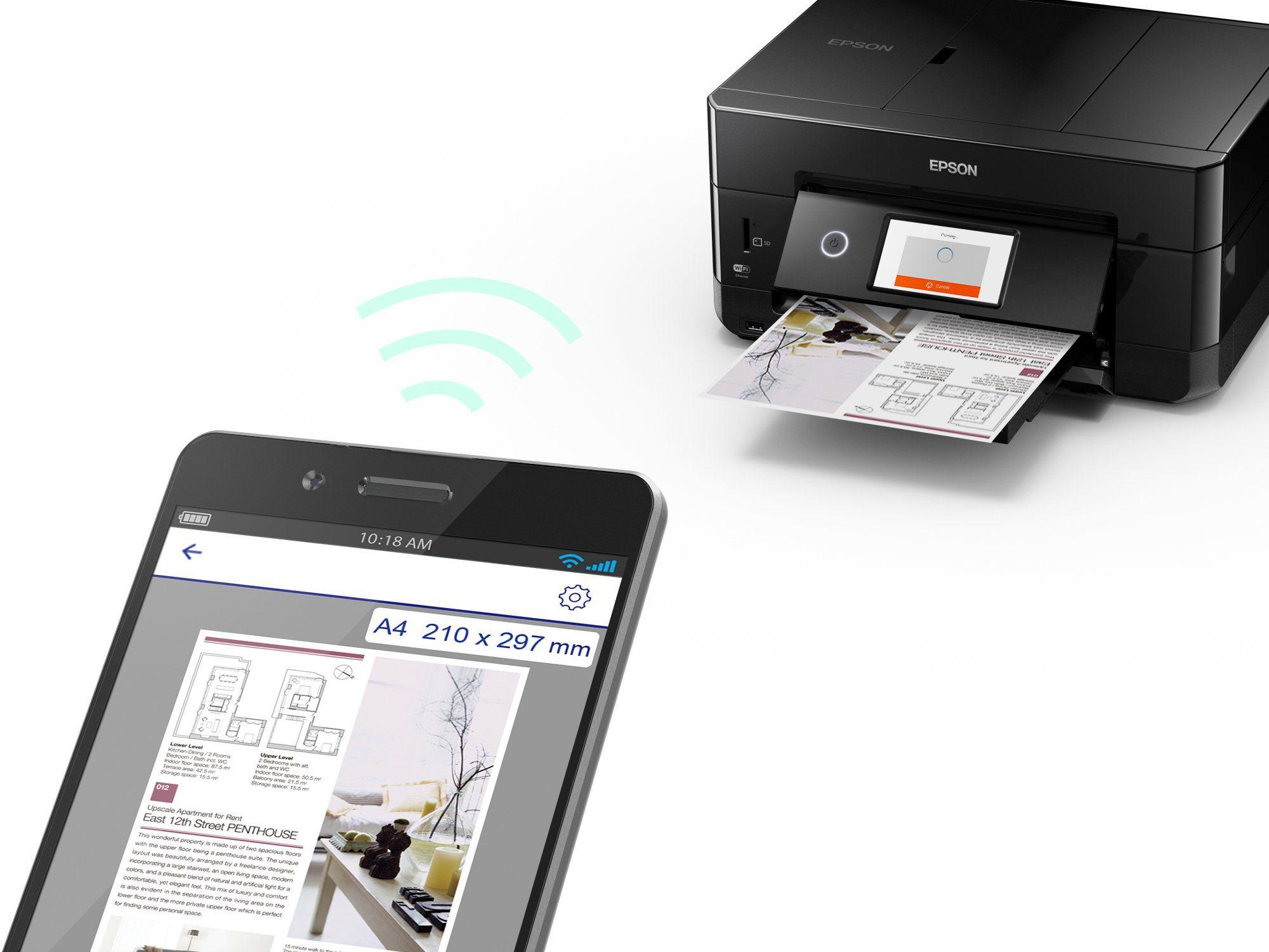Impressora Multifunções EPSON Expression Premium XP-7100 (A4 - Impressão a cores - 100 folhas - Preto) — miniatura 14