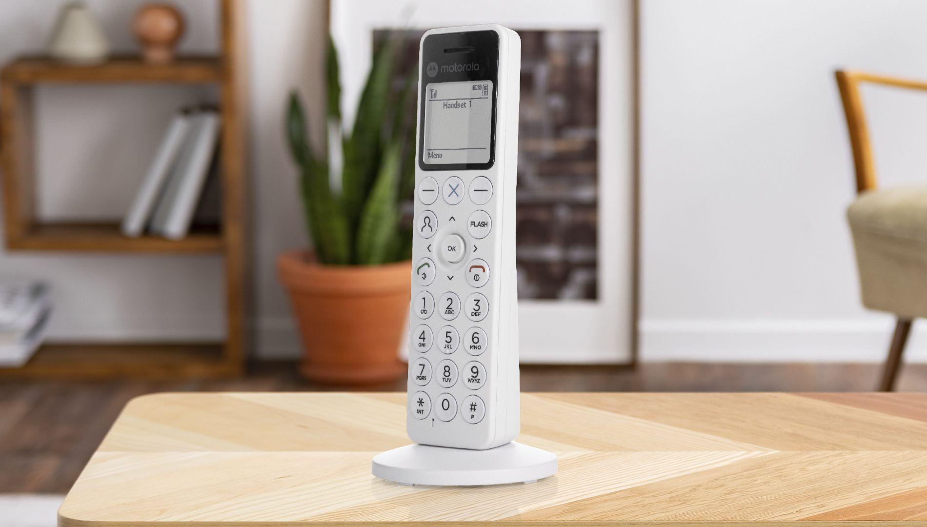 Telefone Sem Fios MOTOROLA DOT411 (750 mAh - 20 h - 1,6" - Branco), miniatura 4
