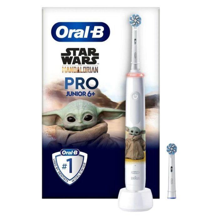Escova de Dentes Elétrica ORAL-B Pro Junior Star Wars 6+ (Multicor e Branco)