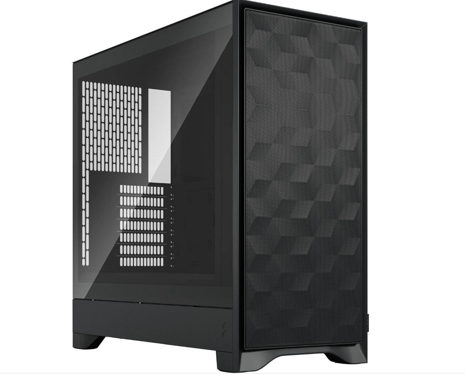 Caixa ATX FRACTAL DESIGN Pop 2 Air Black TG (ATX, Micro ATX, Mini-ITX - Midi Tower - Aço - Preto)