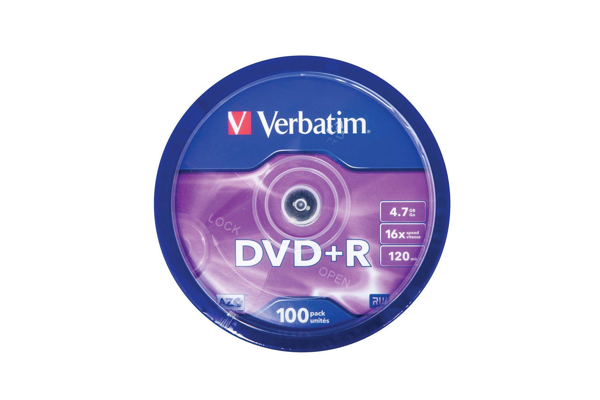 Discos DVD+R VERBATIM 43551 (Prateado mate) — miniatura 3