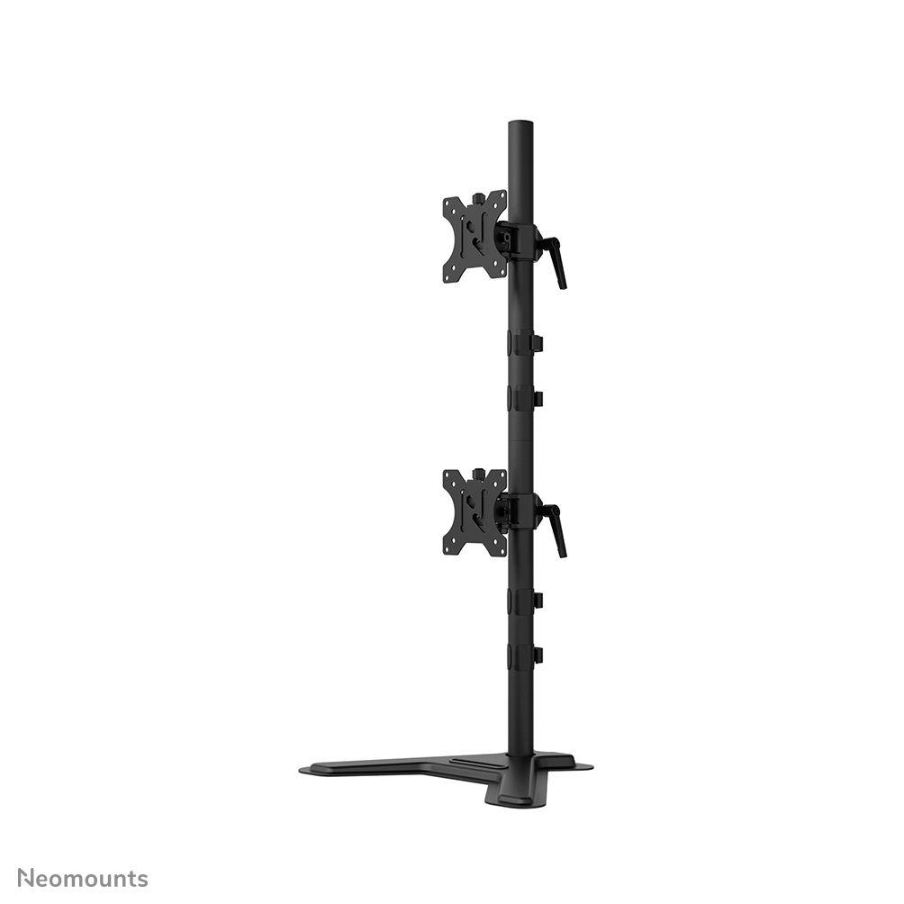 Suporte de Secretária para 2 Monitores NEOMOUNTS DS45-600BL2V (10–32″ - 9 kg por monitor - Preto), miniatura 2
