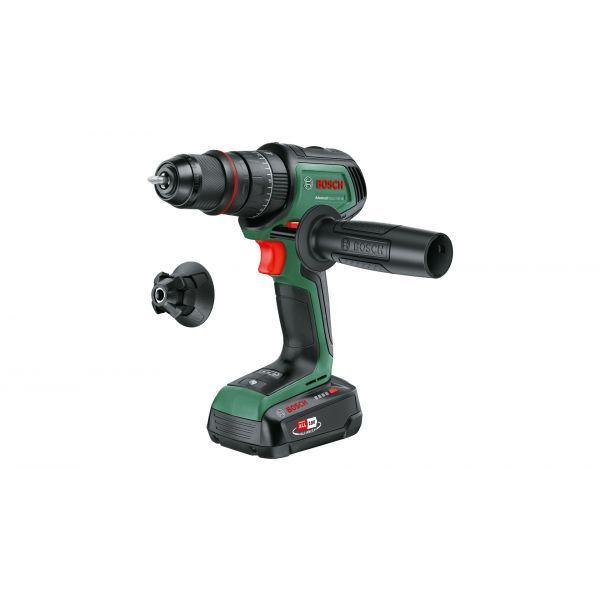Berbequim/Aparafusadora de Percussão a Bateria BOSCH AdvancedImpact 18V-80 QuickSnap (Verde e Preto)