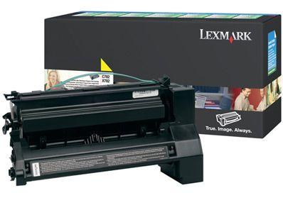 Toner LEXMARK C782X1YG (15.000 páginas - Lexmark C782/X782 - Amarelo)