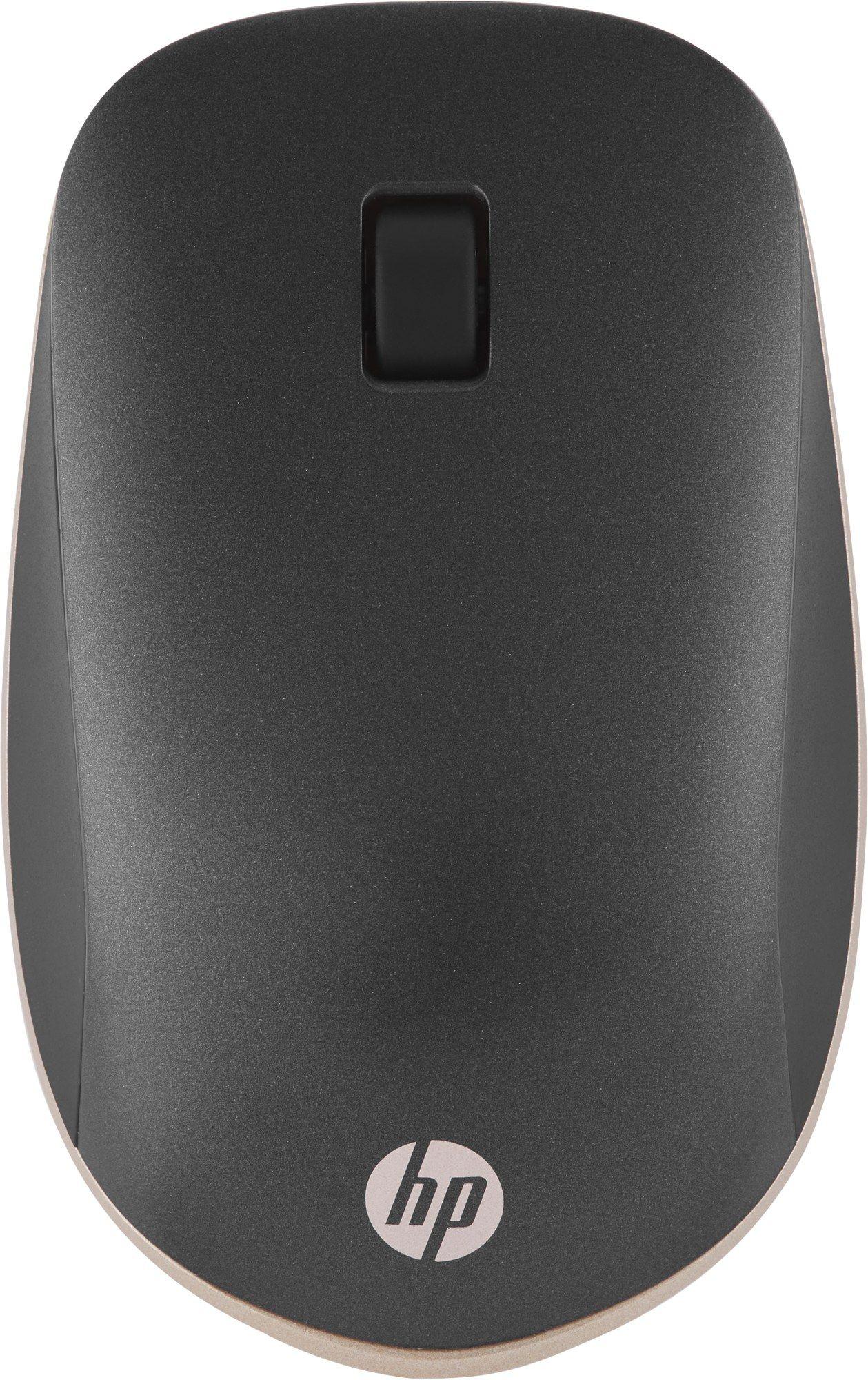 Rato HP 410 Slim (Ambidestro - 2000 DPI - Ótico - Prateado)