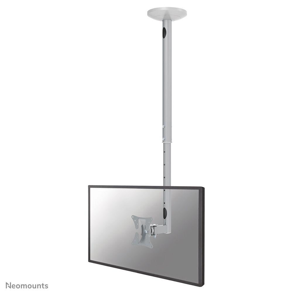 Suporte de Teto para TV NEOMOUNTS FPMA-C050SILVER (100 x 100 mm - 50 x 50 mm - 76,2 cm - Prateado)