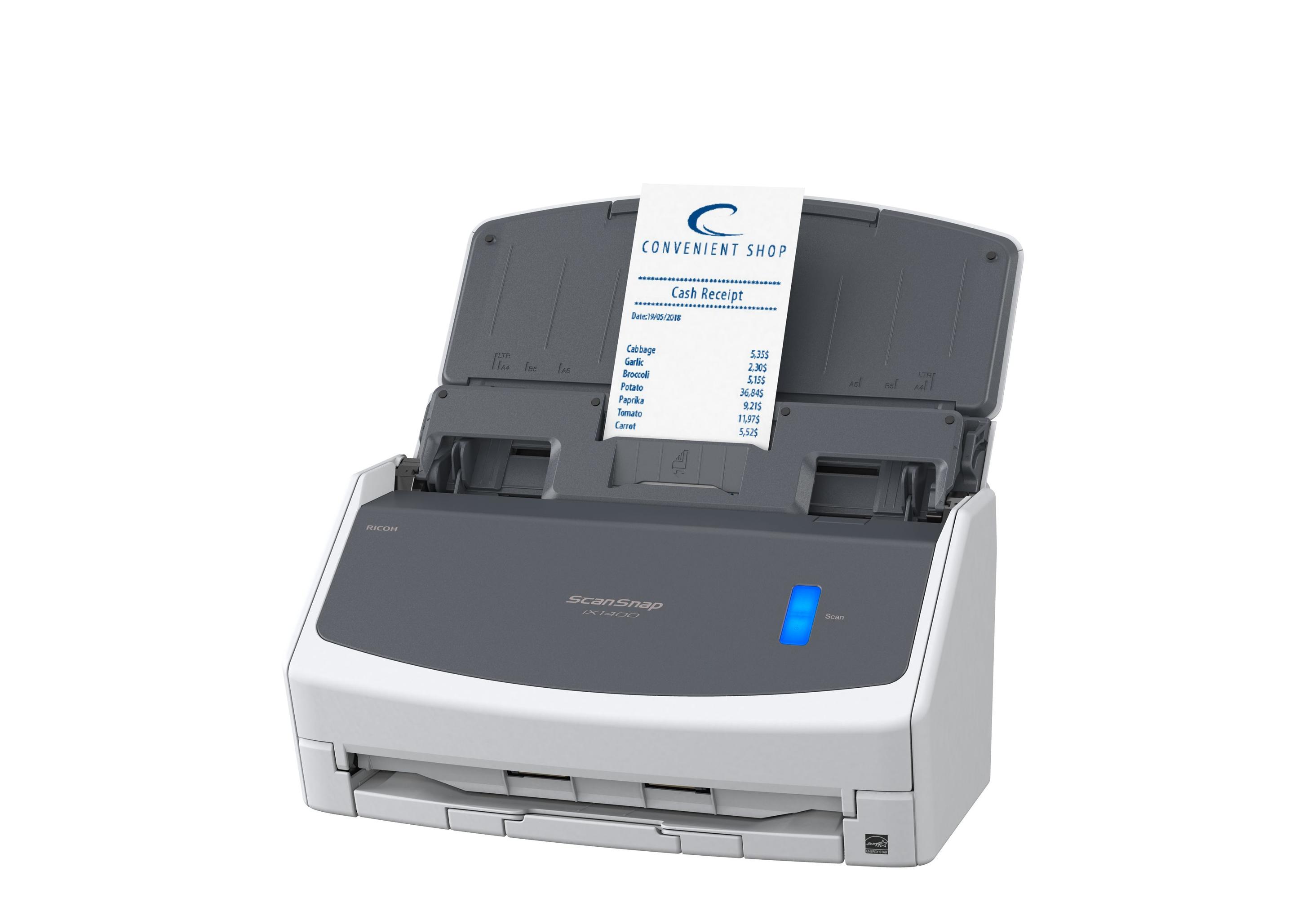Scanner de Documentos RICOH ScanSnap iX1400 (2.0/3.2 Gen 1 - Branco) — miniatura 4