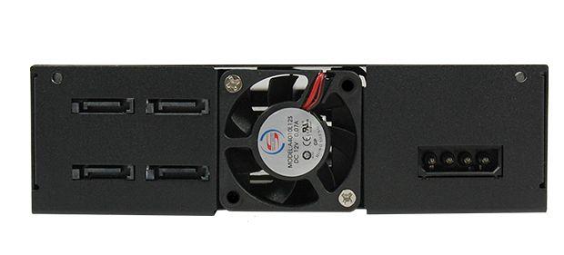 Painel de Baía para Discos CHIEFTEC CMR-425 (Até 4 HDD ou SSD de 2,5" - 5,25" - SATA - Preto), miniatura 3