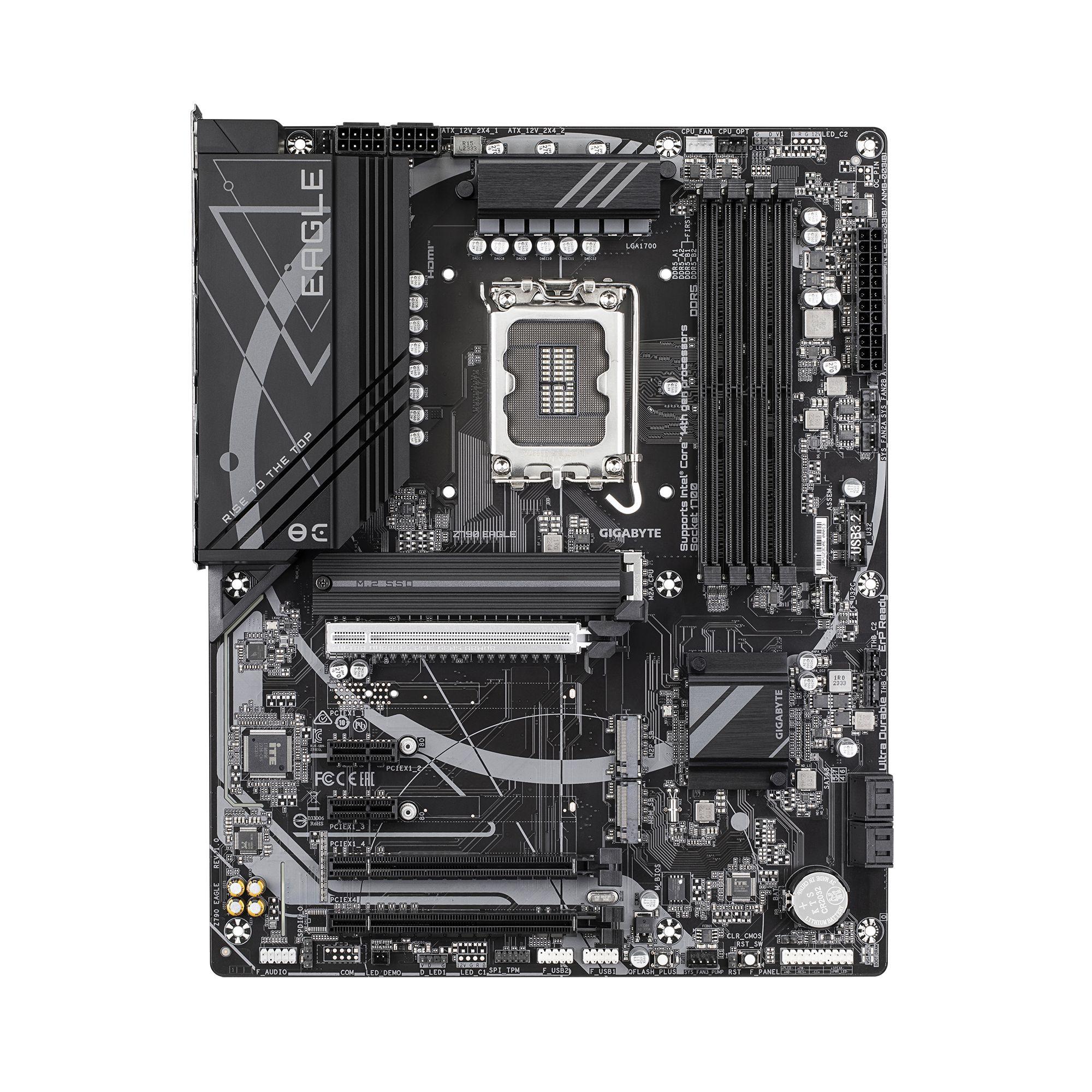 Motherboard GIGABYTE Z790 EAGLE (LGA 1700 - ATX - DDR5-SDRAM - Preto), miniatura 2