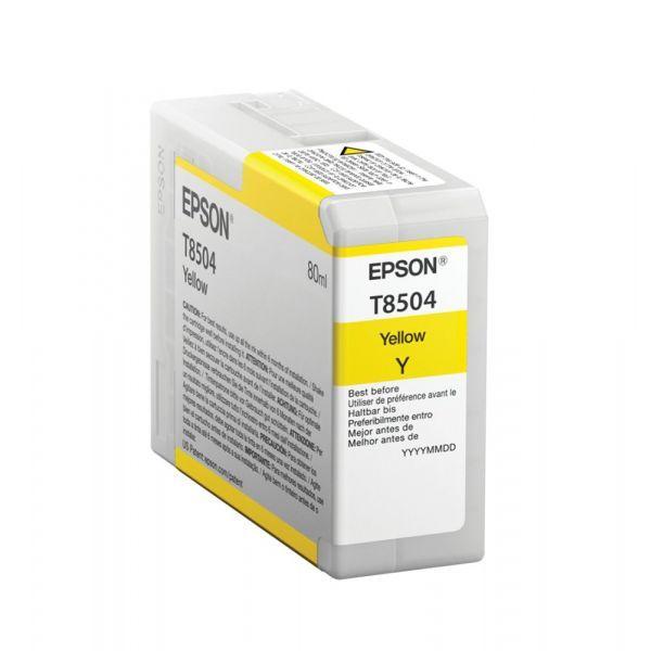 Tinteiro EPSON T8504 C13T850400 (Amarelo)