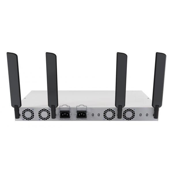 Switch MIKROTIK CRS418-8P-8G-2S+5axQ2axQ-RM (Wi-Fi 6 - Gigabit Ethernet - L2/L3 - Prateado), miniatura 3
