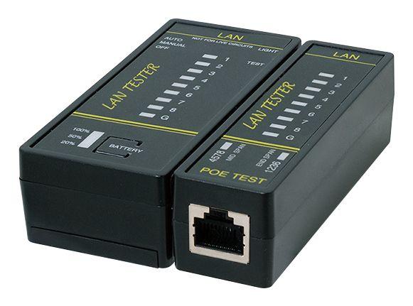 Testador de Cabos de Rede LOGILINK WZ0080 (Preto)