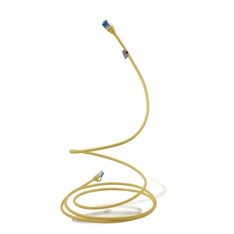 Cabo de Rede Ethernet LOGILINK CP5077S (5 m - Cat.6A - Amarelo) — miniatura 5