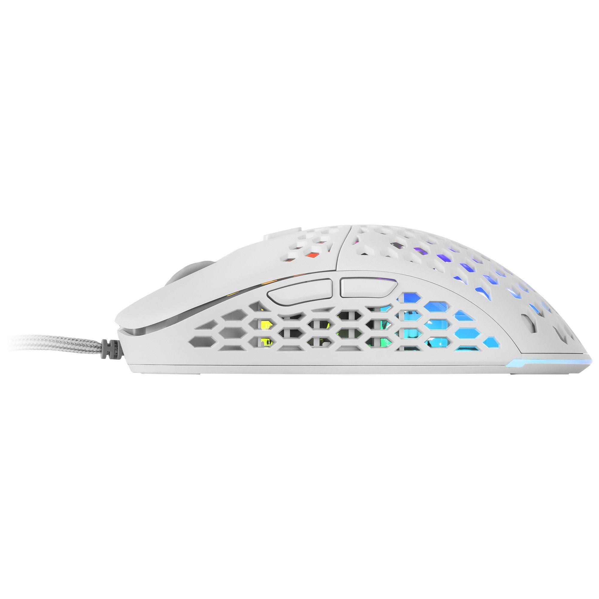 Rato Gaming MARS GAMING MM55 (Mão direita - 12800 DPI - Ótico - Branco) — miniatura 4