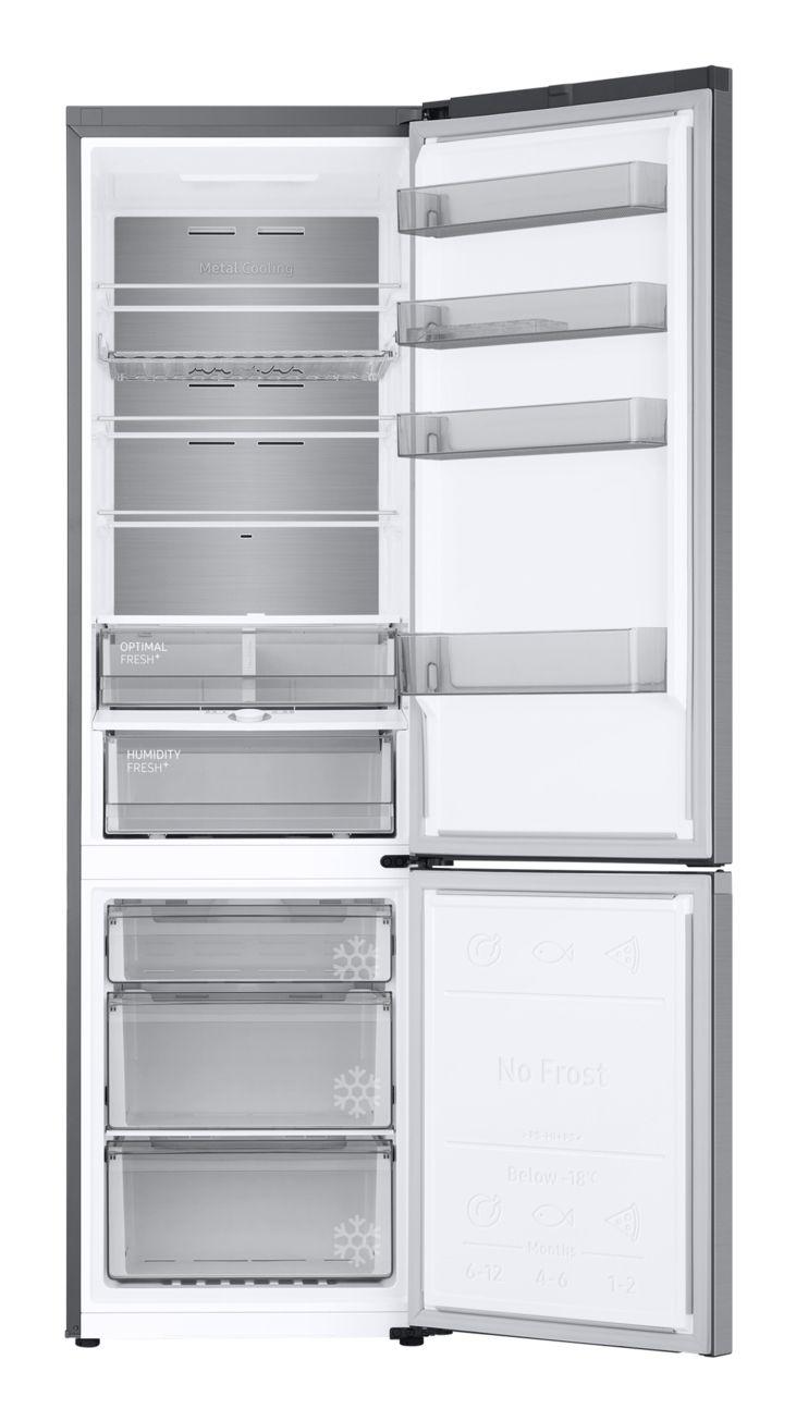Frigorífico Combinado Independente SAMSUNG RB38C705CS9 (390 l - 8 kg/24h - Altura 203 cm - Inox) — miniatura 5