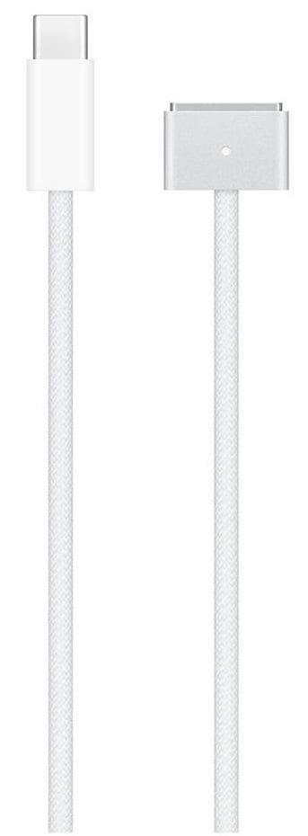 Cabo de Alimentação USB-C para MagSafe 3 APPLE MW613ZM/A (2 m - MagSafe 3 - USB C - Prateado) — miniatura 2