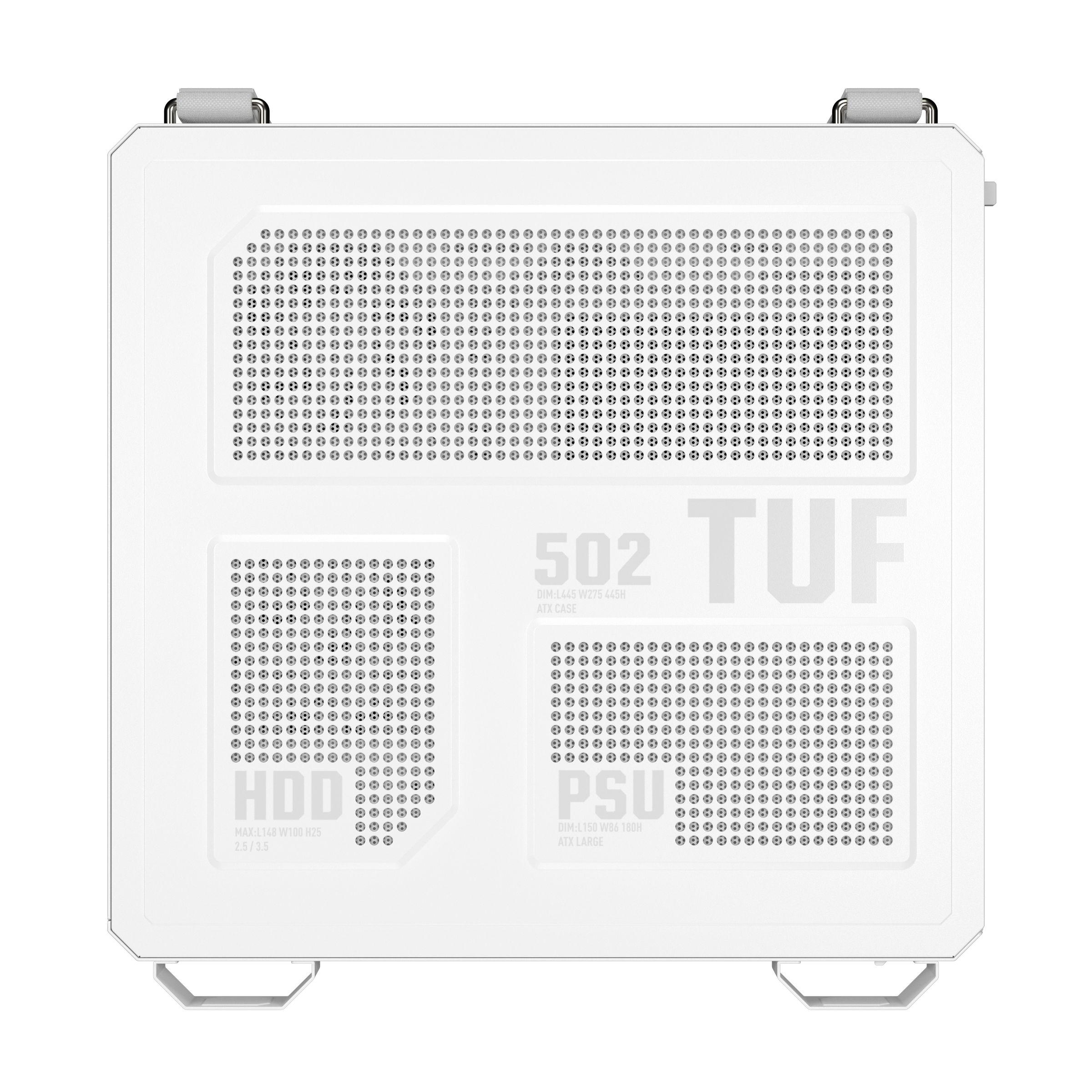 Caixa PC ASUS TUF Gaming GT502 Horizon TG ARGB (ATX, micro-ATX, Mini-ITX - Midi Tower - micro-ATX, Mini-ITX, ATX - Branco), miniatura 16