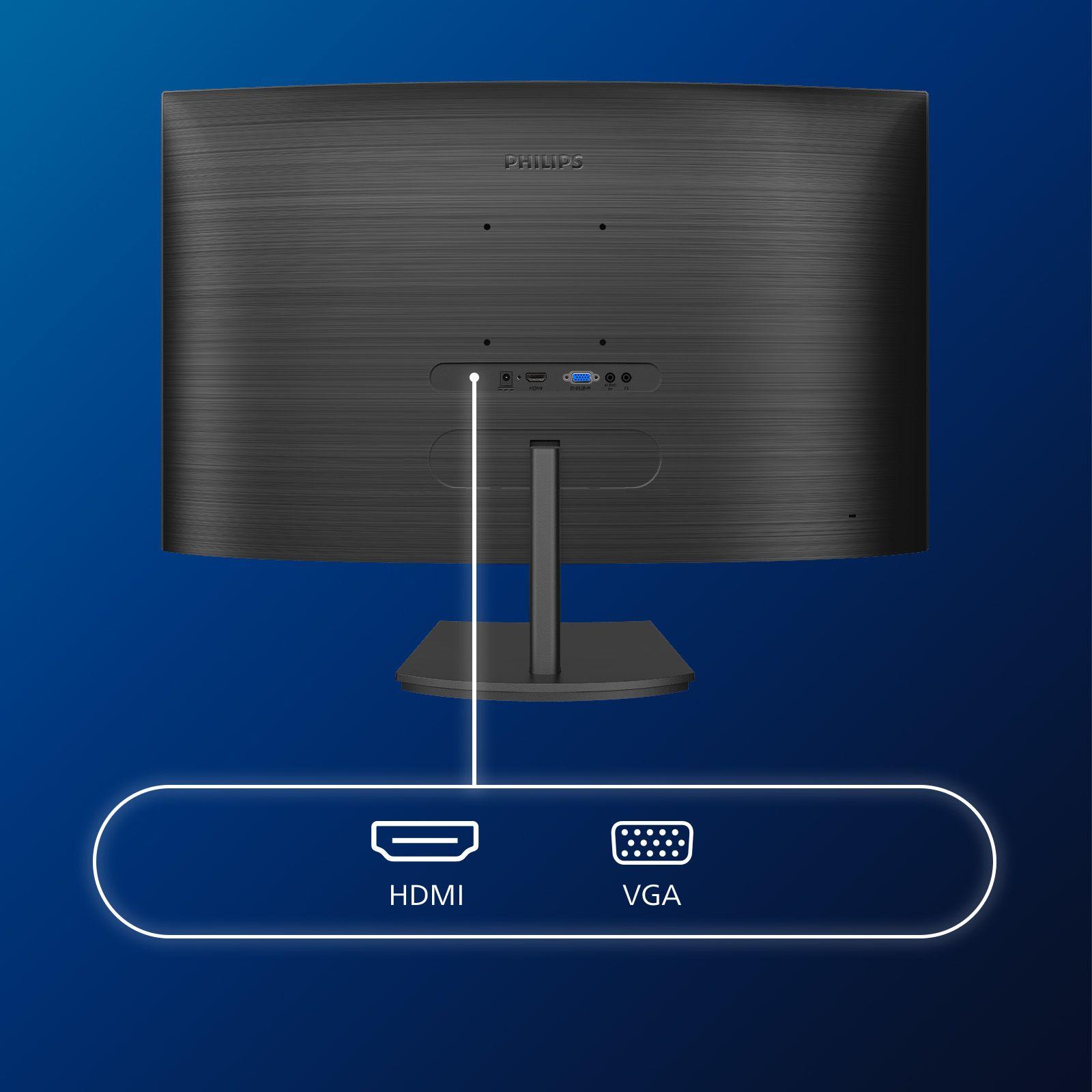 Monitor PHILIPS E Line 241E1SC/00 (23,6" - VA - 75 Hz - Preto) — miniatura 3