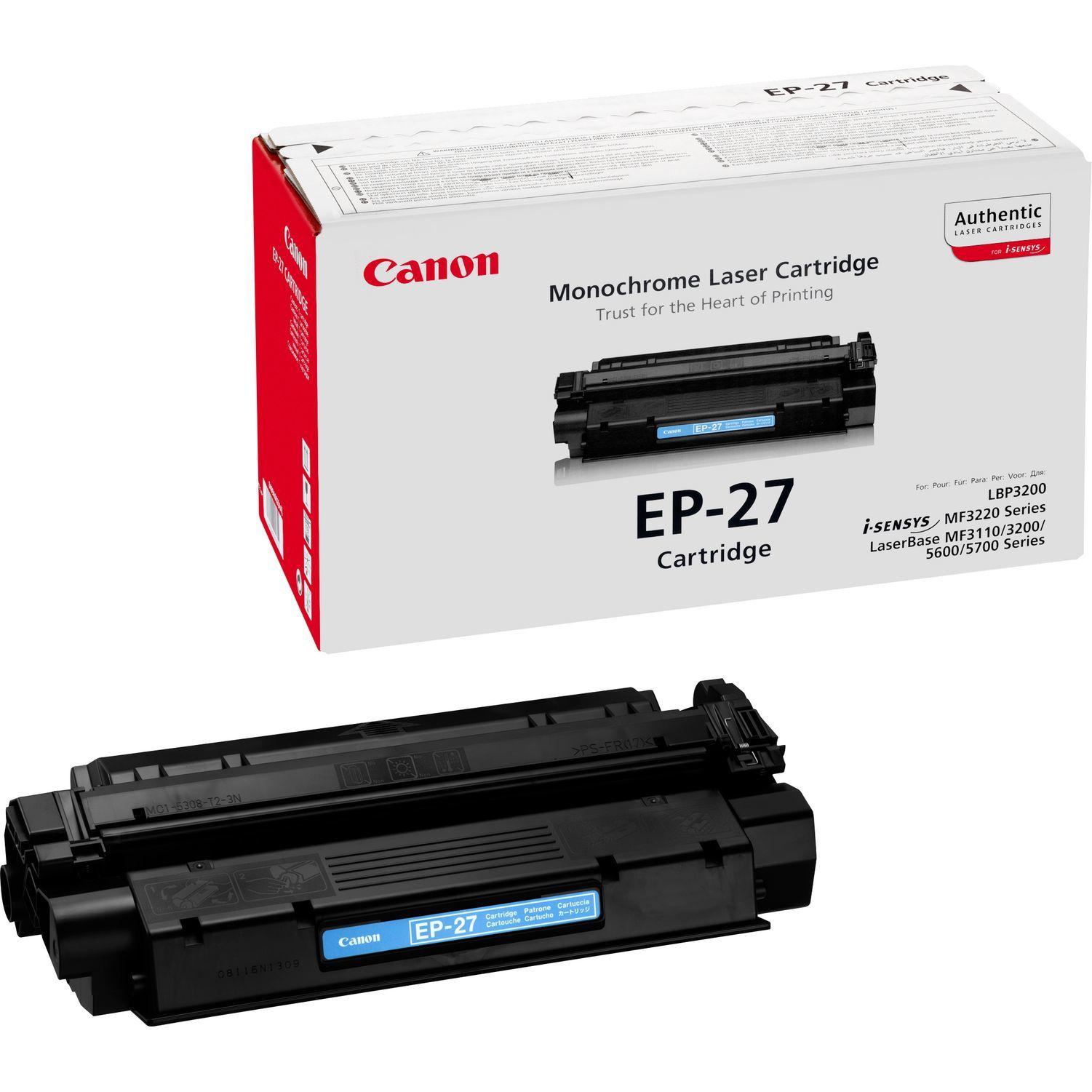 Toner CANON EP-27 (2500 páginas - Preto), miniatura 4