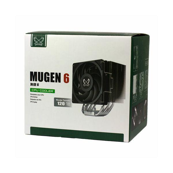 Cooler para CPU SCYTHE Mugen 6 SCMG-6000 (12 cm - 2000 RPM - Altura 15,4 cm - Preto e Prateado), miniatura 5