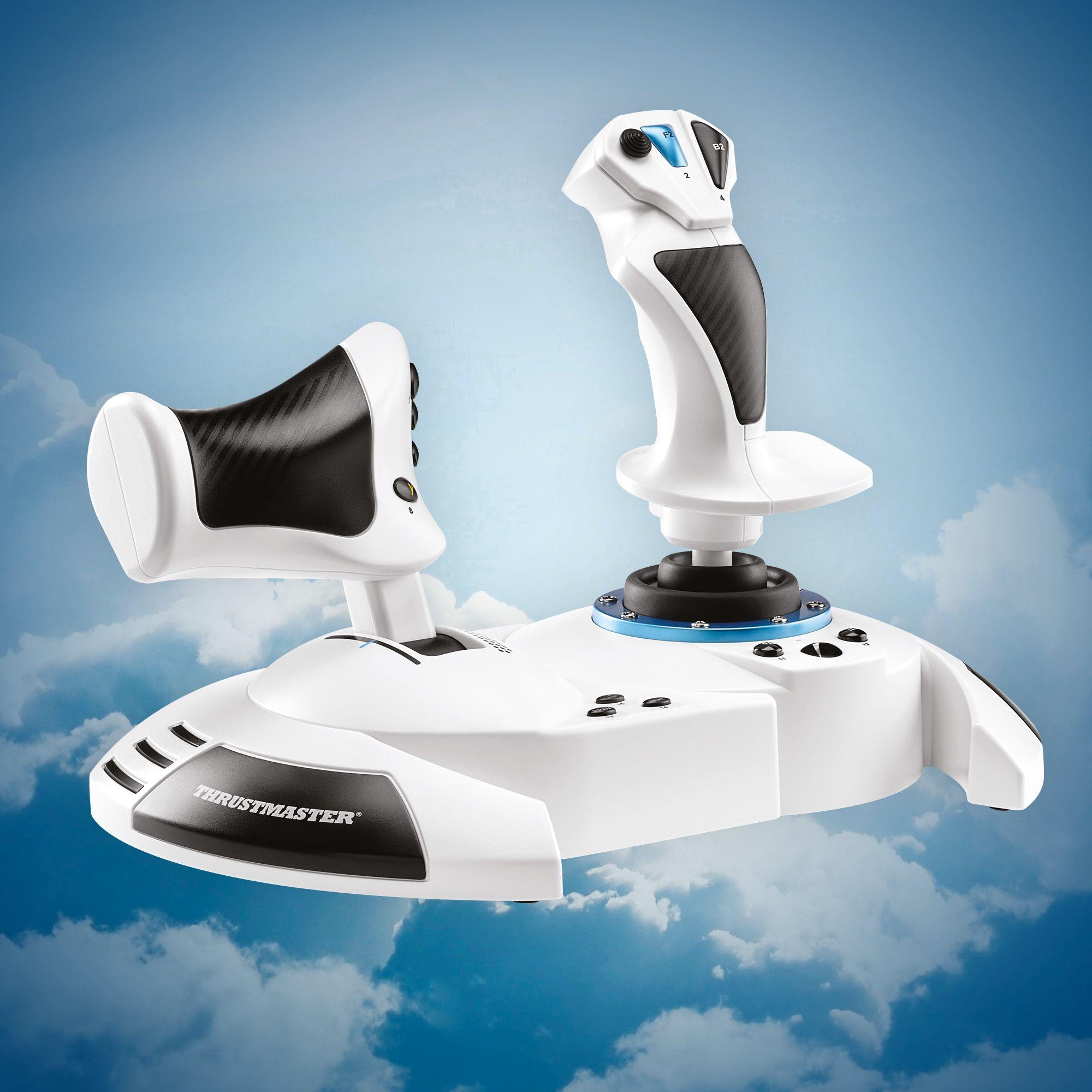 Joystick e Manete de Potência THRUSTMASTER T.Flight Hotas One Microsoft Flight Simulator Edition (Xbox - Com fios - USB - Preto e Branco) — miniatura 7
