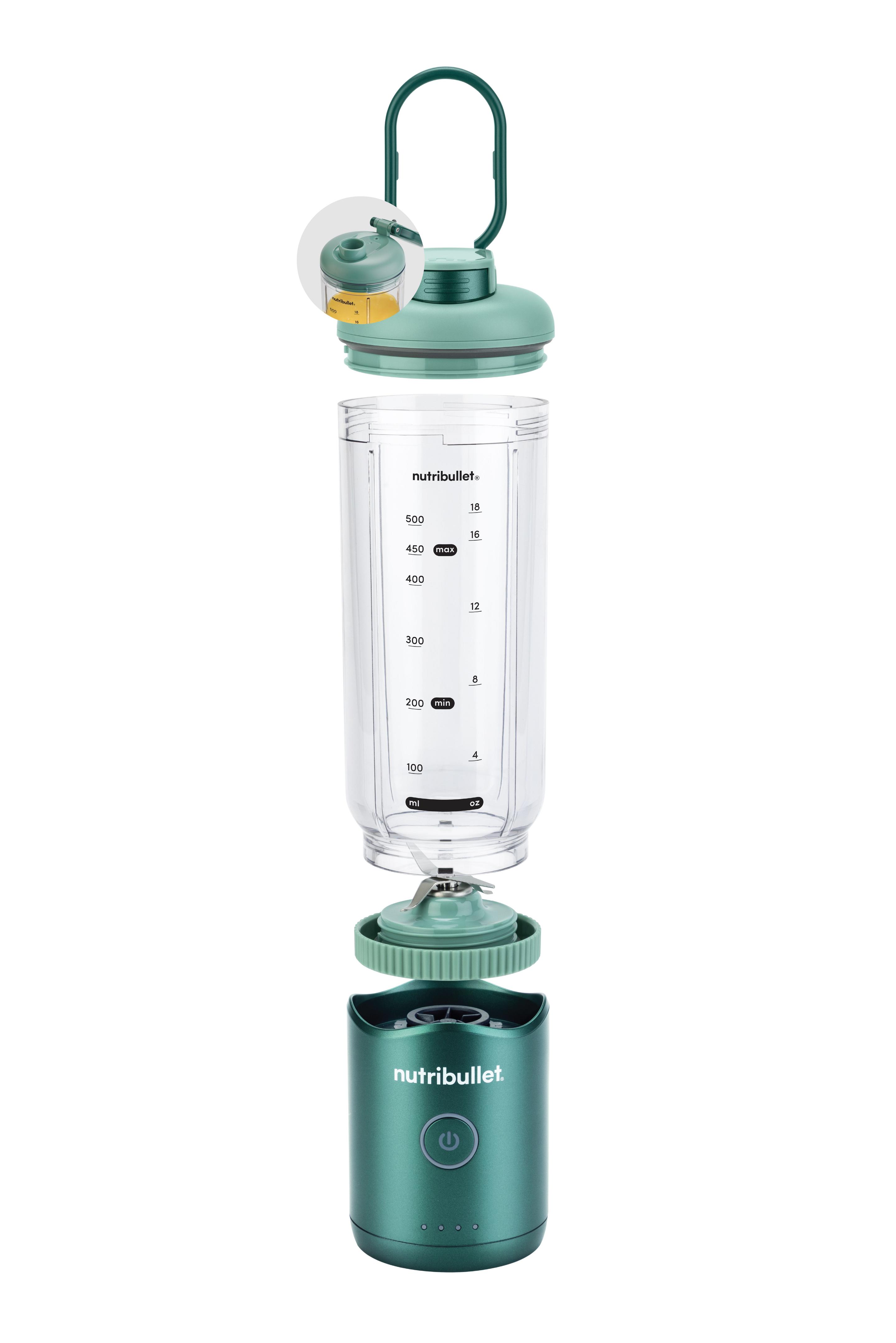 Liquidificadora Portátil NUTRIBULLET NBP013GR (Liquidificador portátil - 0,59 l - Bateria - Verde) — miniatura 8