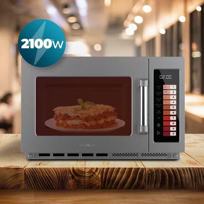 Micro-ondas Independente CECOTEC FlatPro 3400 (2100 W - 34 L - Cinzento), miniatura 4