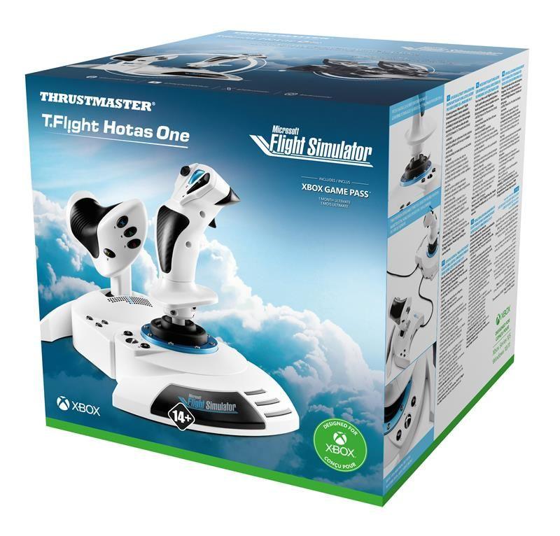 Joystick e Manete de Potência THRUSTMASTER T.Flight Hotas One Microsoft Flight Simulator Edition (Xbox - Com fios - USB - Preto e Branco) — miniatura 12