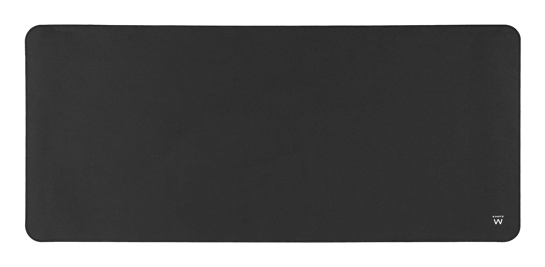 Tapete de Rato EWENT EW3182 (XXL - Poliéster, Borracha - 3 mm - Preto)