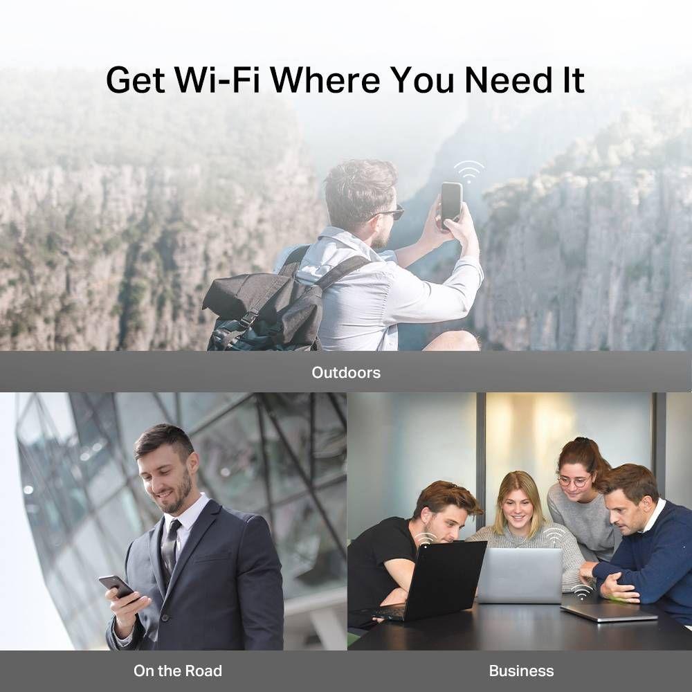 Router Portátil 4G MERCUSYS MT110 (Wi-Fi 4 - 150 Mbps - Single-band - Preto), miniatura 5