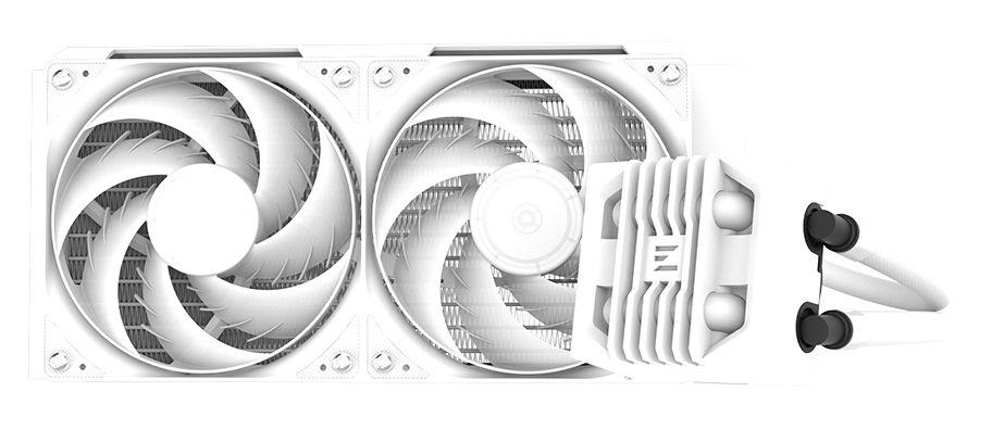Sistema de Refrigeração Líquida CPU ZALMAN ALPHA2 SE A24 ARGB (120 mm - 2000 RPM - Multi - Branco) — miniatura 3