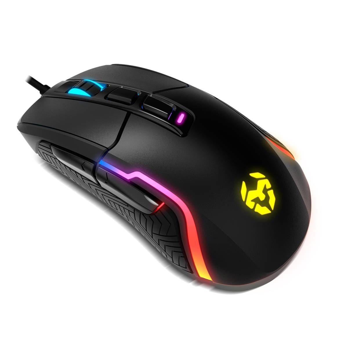 Rato KROM Kick (Mão direita - 6200 DPI - Ótico - Preto), miniatura 2