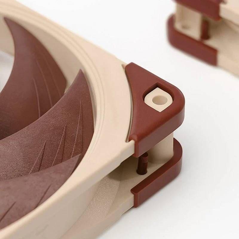 Ventoinha para Caixa de Computador NOCTUA NF-A12x25 FLX (Não suportado - 1,68 W - Bege e Vermelho), miniatura 6